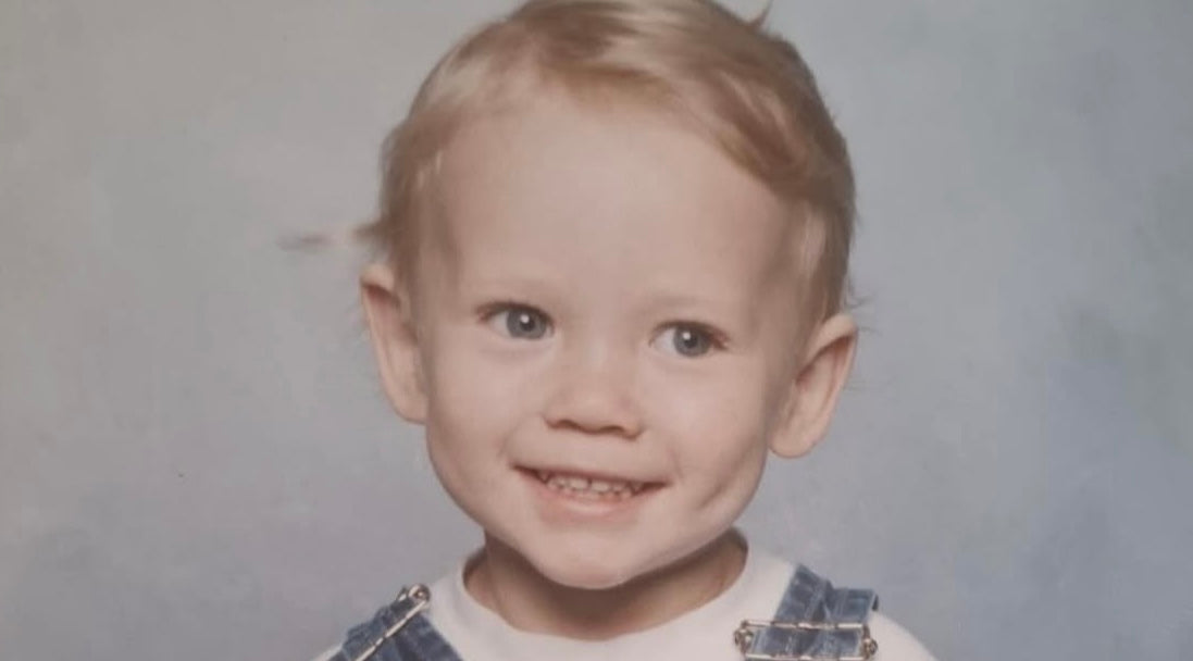 Childhood photo of donor conceived Daniel Bayen open donor, donor conceived advocating transparency